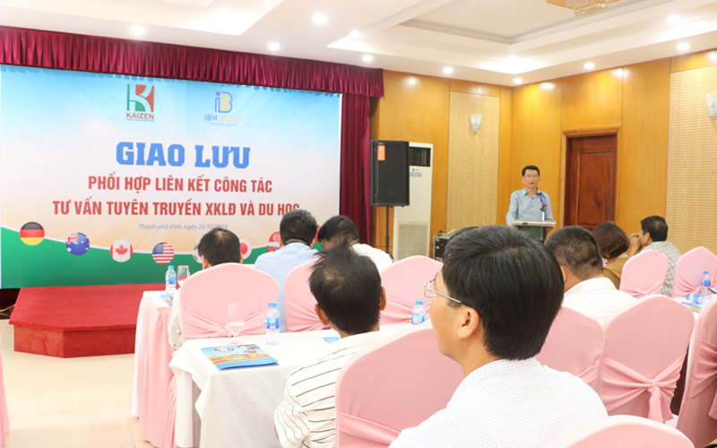 Kaizen tổ chức Chương trình ‘Giao lưu phối hợp liên kết công tác tư vấn tuyên truyền XKLĐ & Du học’